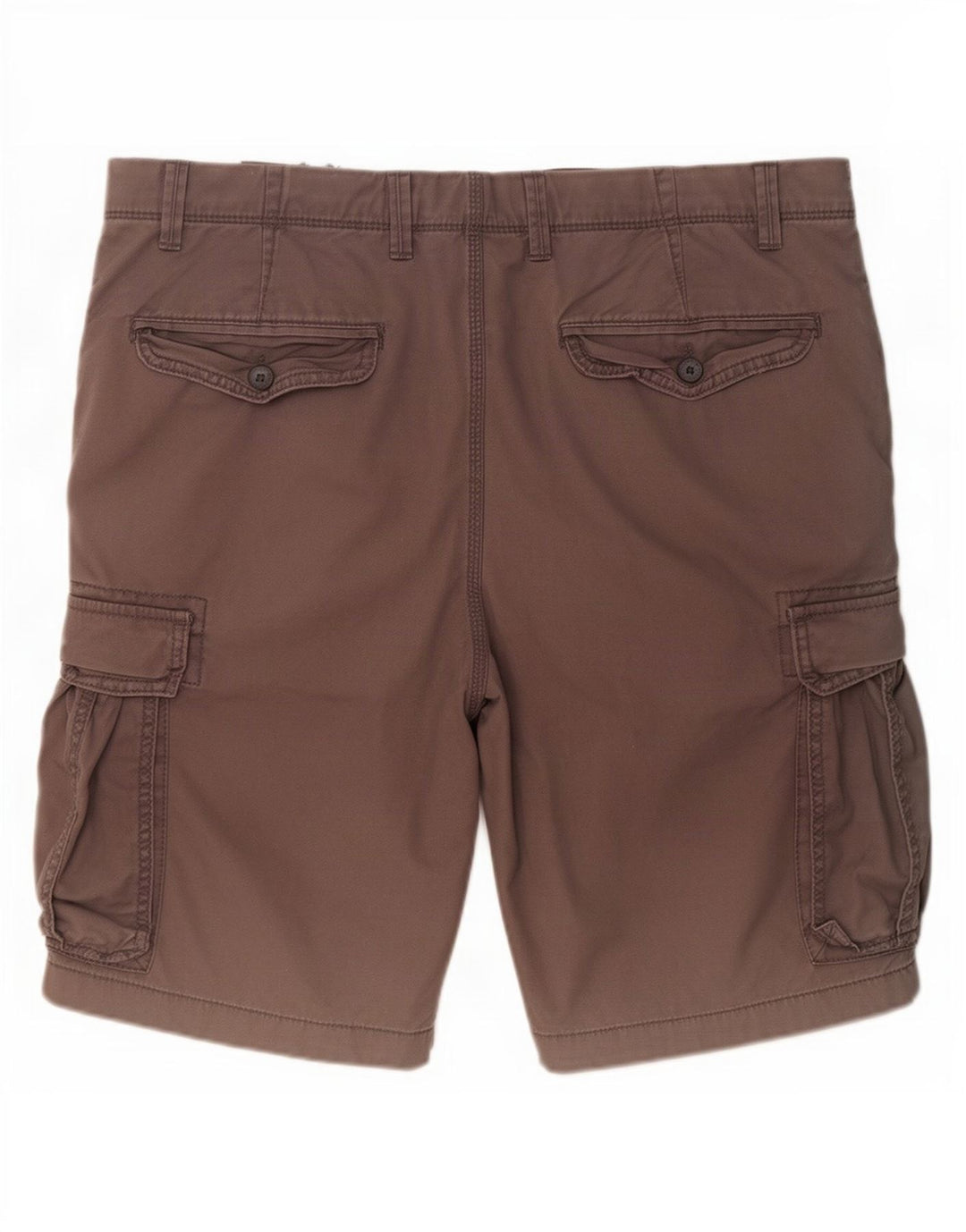 Marks & Spencer Mens Cargo Shorts W36 Large Grey Cotton