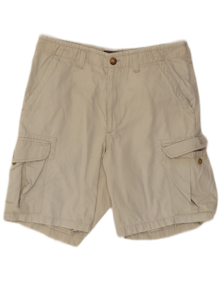 Marlboro Classics Mens Cargo Shorts EU 50 Large W34  Beige