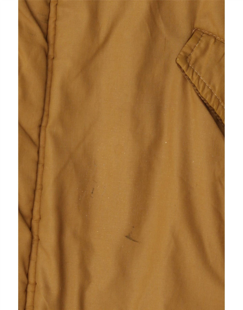 VINTAGE Mens Windbreaker Jacket IT 50 Large Beige Colourblock Vintage Vintage and Second-Hand Vintage from Messina Hembry 