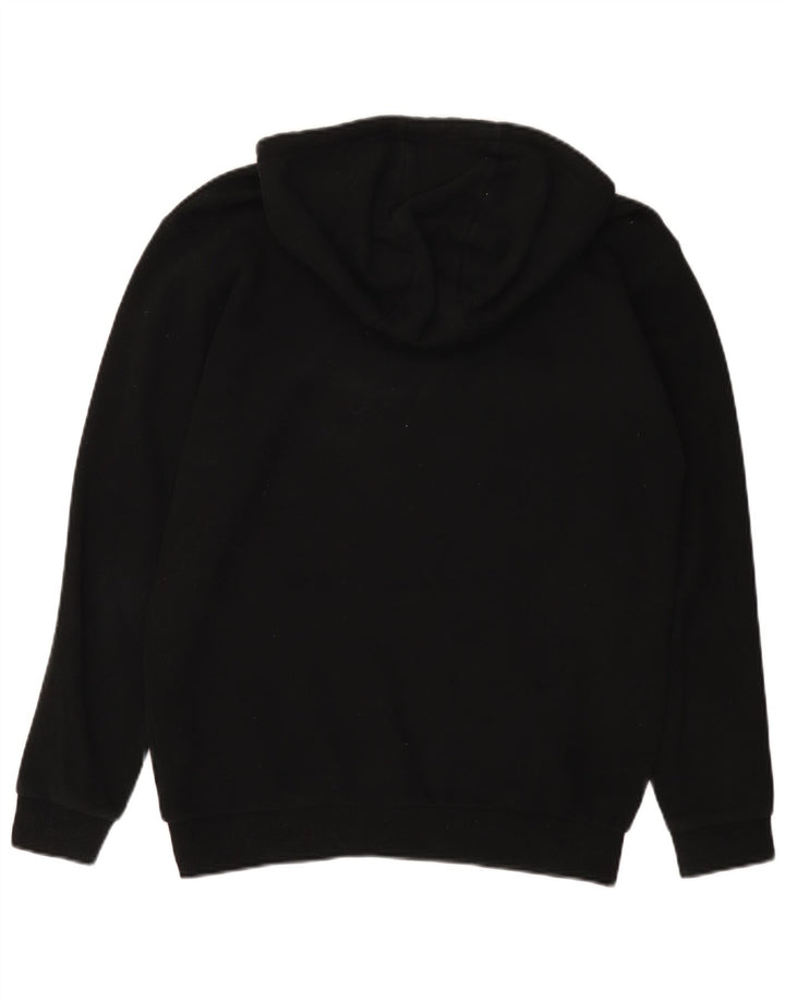 Ellesse Mens Graphic Hoodie Jumper Small Black Cotton