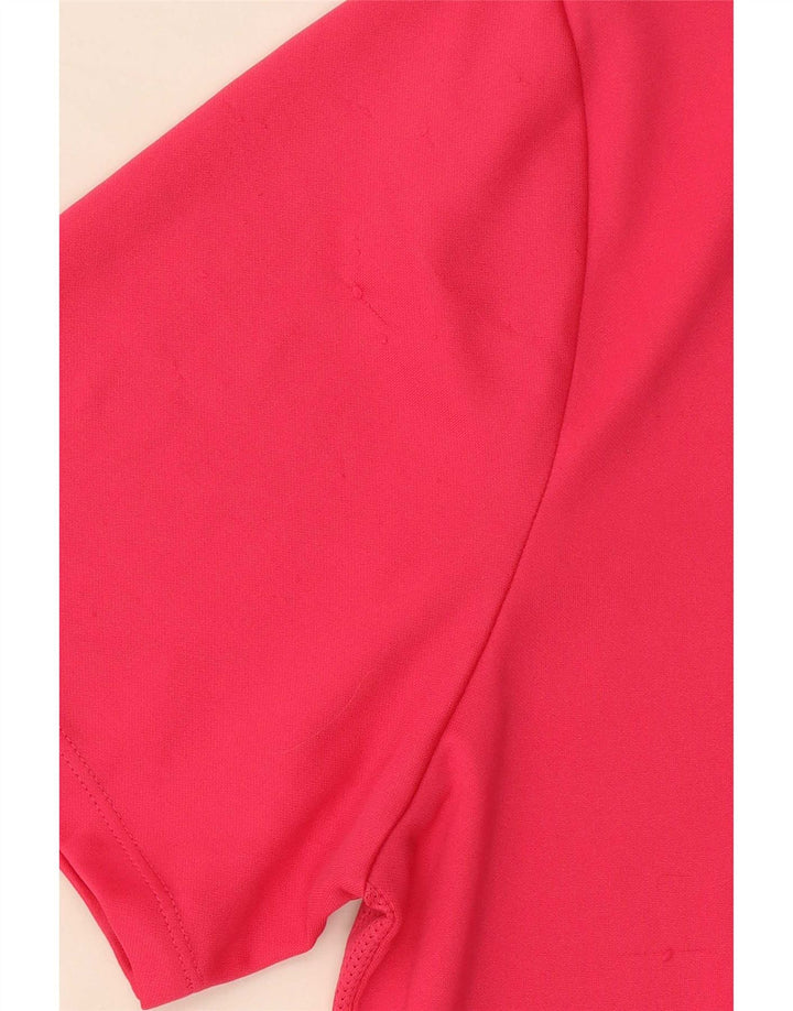 Nike Mens Dri Fit Graphic T-Shirt Top XL Pink Polyester