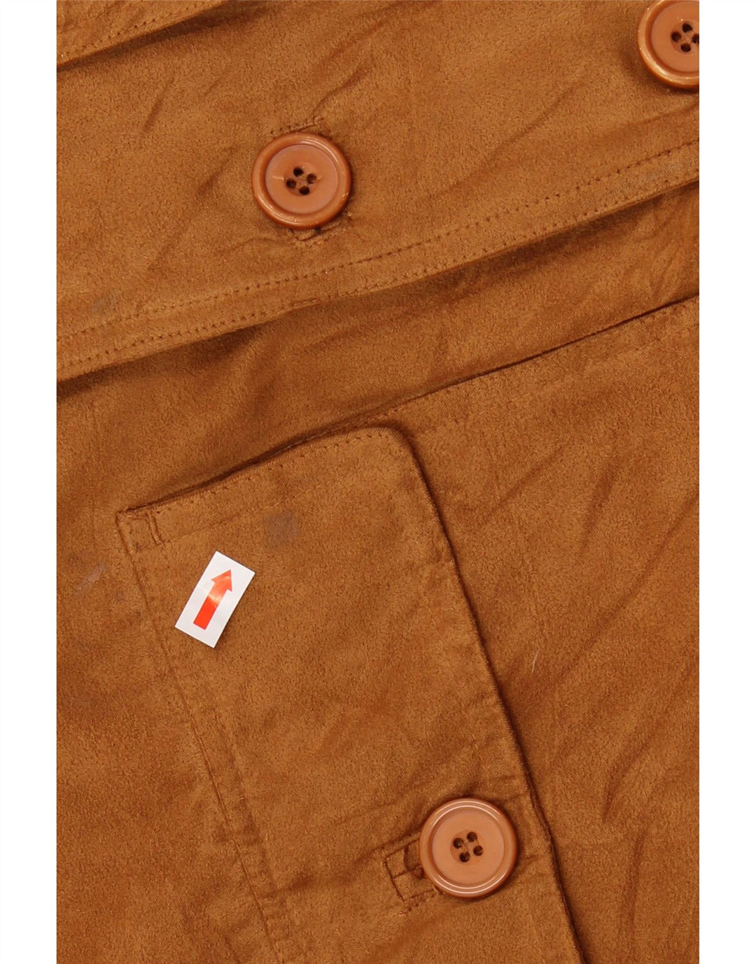 BRUGI Mens Bomber Jacket UK 42 XL Brown Polyester