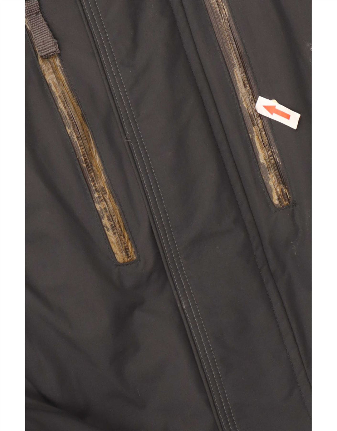 Colmar Mens Hooded Windbreaker Jacket IT 56 XL Grey Polyamide