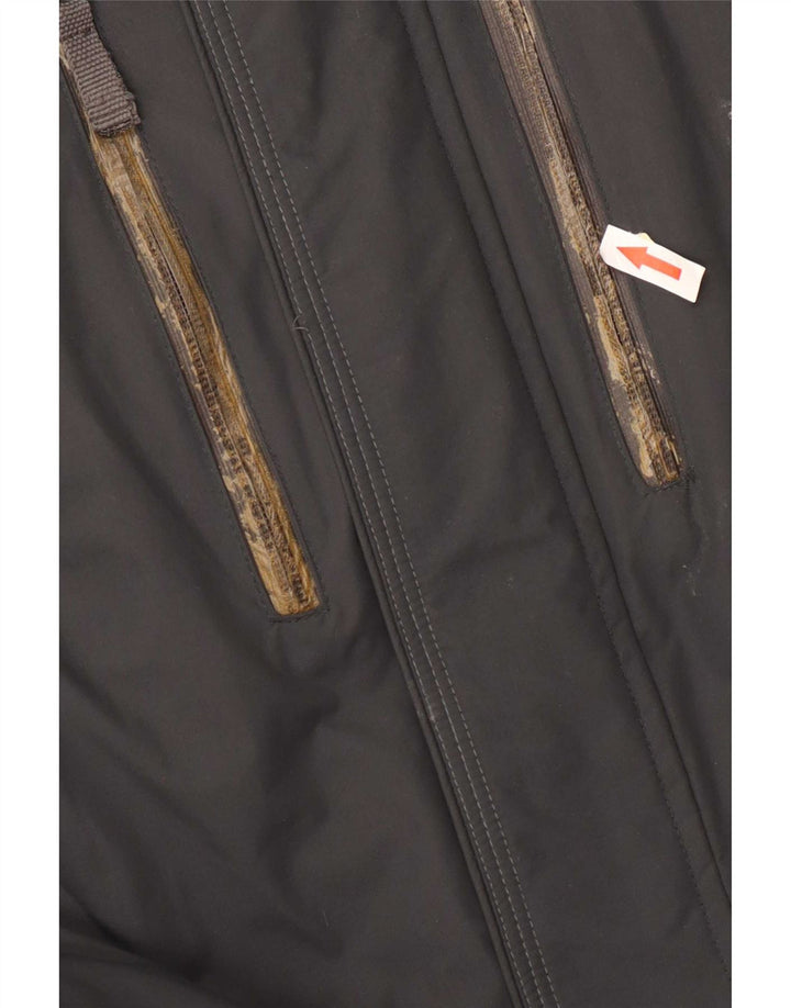 Colmar Mens Hooded Windbreaker Jacket IT 56 XL Grey Polyamide