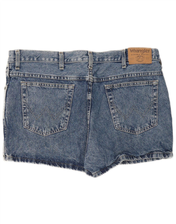 Wrangler Womens Denim Shorts W38 XL Blue Cotton