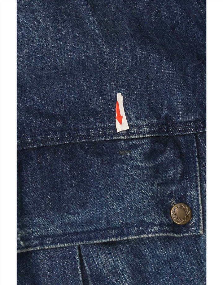 Vintage Mens Denim Jacket UK 42 XL Blue Cotton