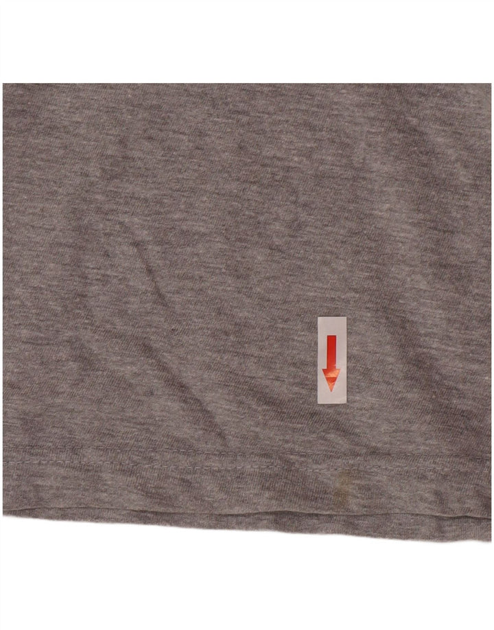 Kappa Mens Regular Fit Graphic T-Shirt Top Medium Grey