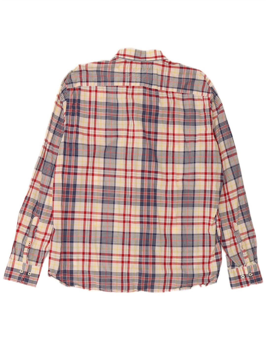 TOMMY HILFIGER Mens Custom Fit Shirt XL Multicoloured Check Cotton