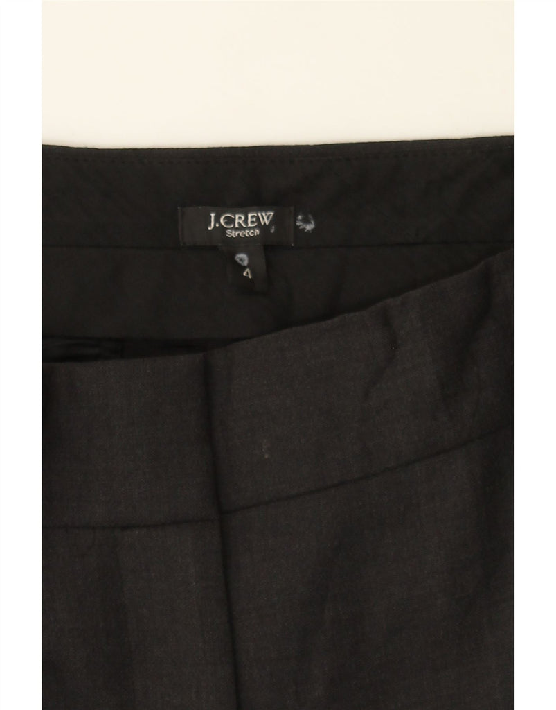 J. CREW Womens Slim Chino Trousers US 4 Small W30 L27 Grey Wool Vintage J. Crew and Second-Hand J. Crew from Messina Hembry 