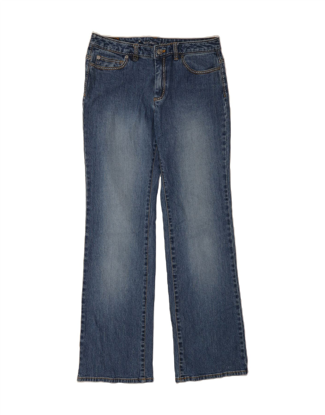 MICHAEL KORS Womens Straight Jeans US 8 Medium W30 L31 Blue Cotton Vintage Michael Kors and Second-Hand Michael Kors from Messina Hembry 