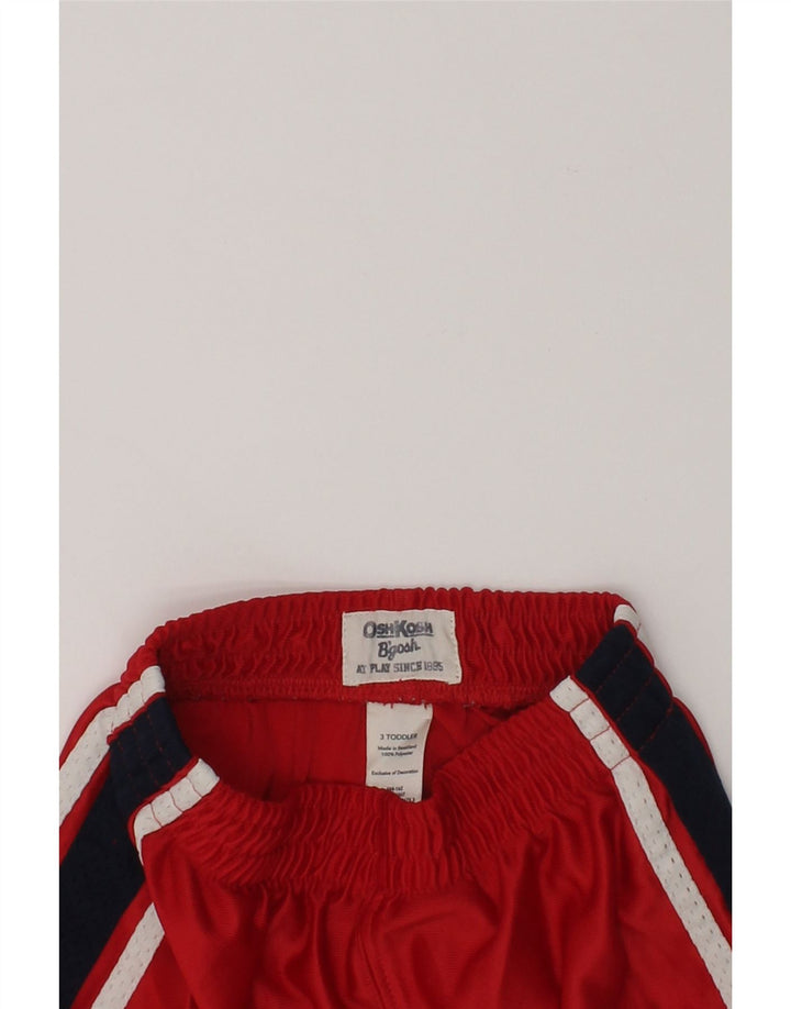 OSH KOSH Boys Sport Shorts 2-3 Years Red Polyester | Vintage Osh Kosh | Thrift | Second-Hand Osh Kosh | Used Clothing | Messina Hembry 