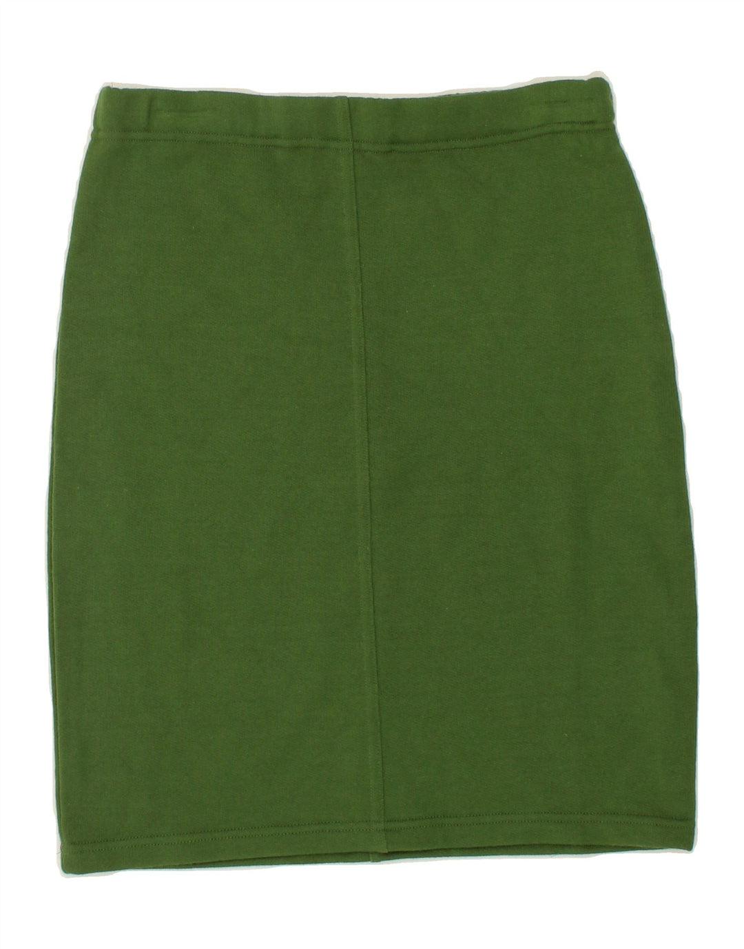 VINTAGE Womens Straight Skirt  Large W32 Green Cotton Vintage Vintage and Second-Hand Vintage from Messina Hembry 