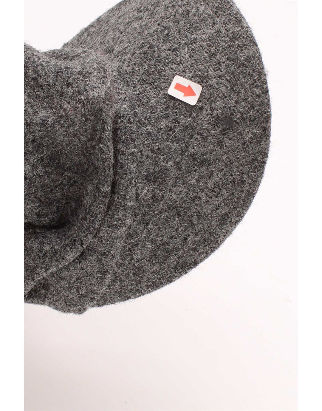 Barbour Mens Flat Cap Large Grey Wool Classic
