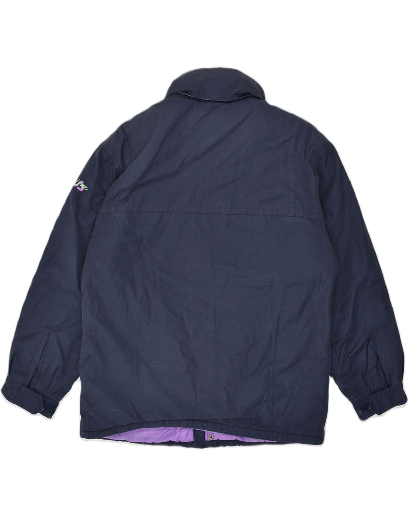 FILA Mens Rain Jacket UK 44 2XL Navy Blue Nylon | Vintage Fila | Thrift | Second-Hand Fila | Used Clothing | Messina Hembry 