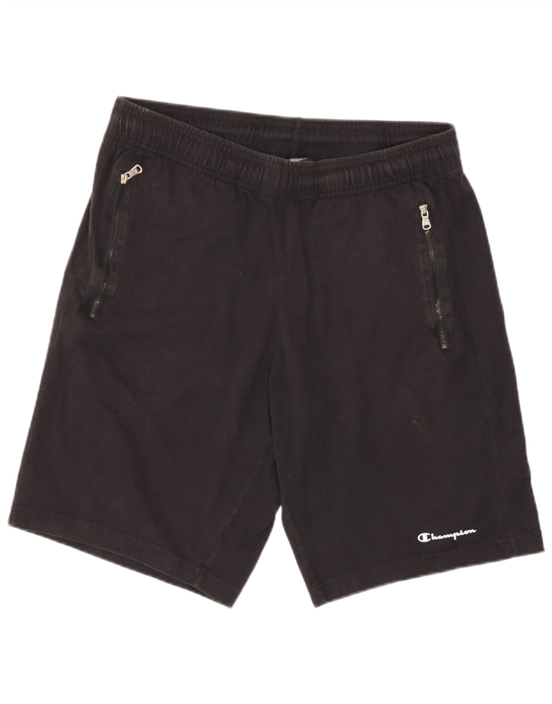 Champion Mens Sport Shorts Large  Black Cotton