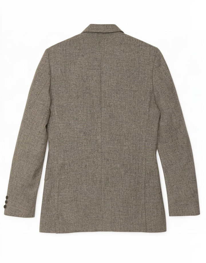 Wellington Mens 2 Button Blazer Jacket UK 38 Medium Grey Flecked Wool