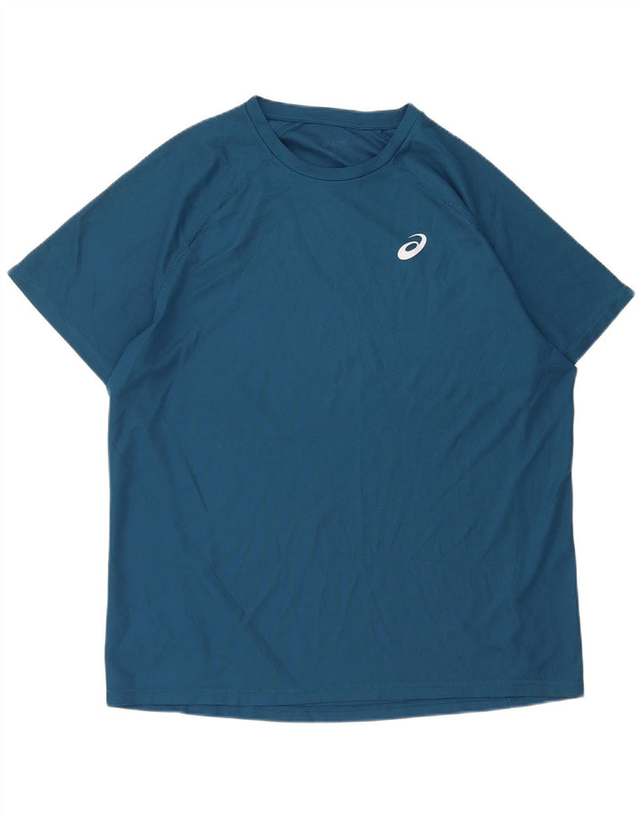 Asics Mens T-Shirt Top XL Blue