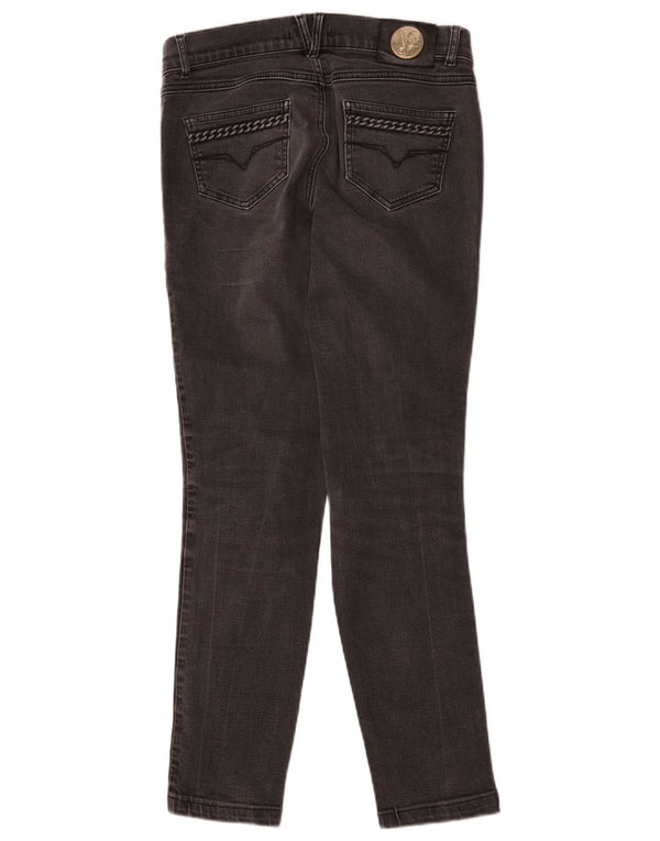 Versace Womens Slim Jeans IT 42 Medium W30 L29 Grey Cotton