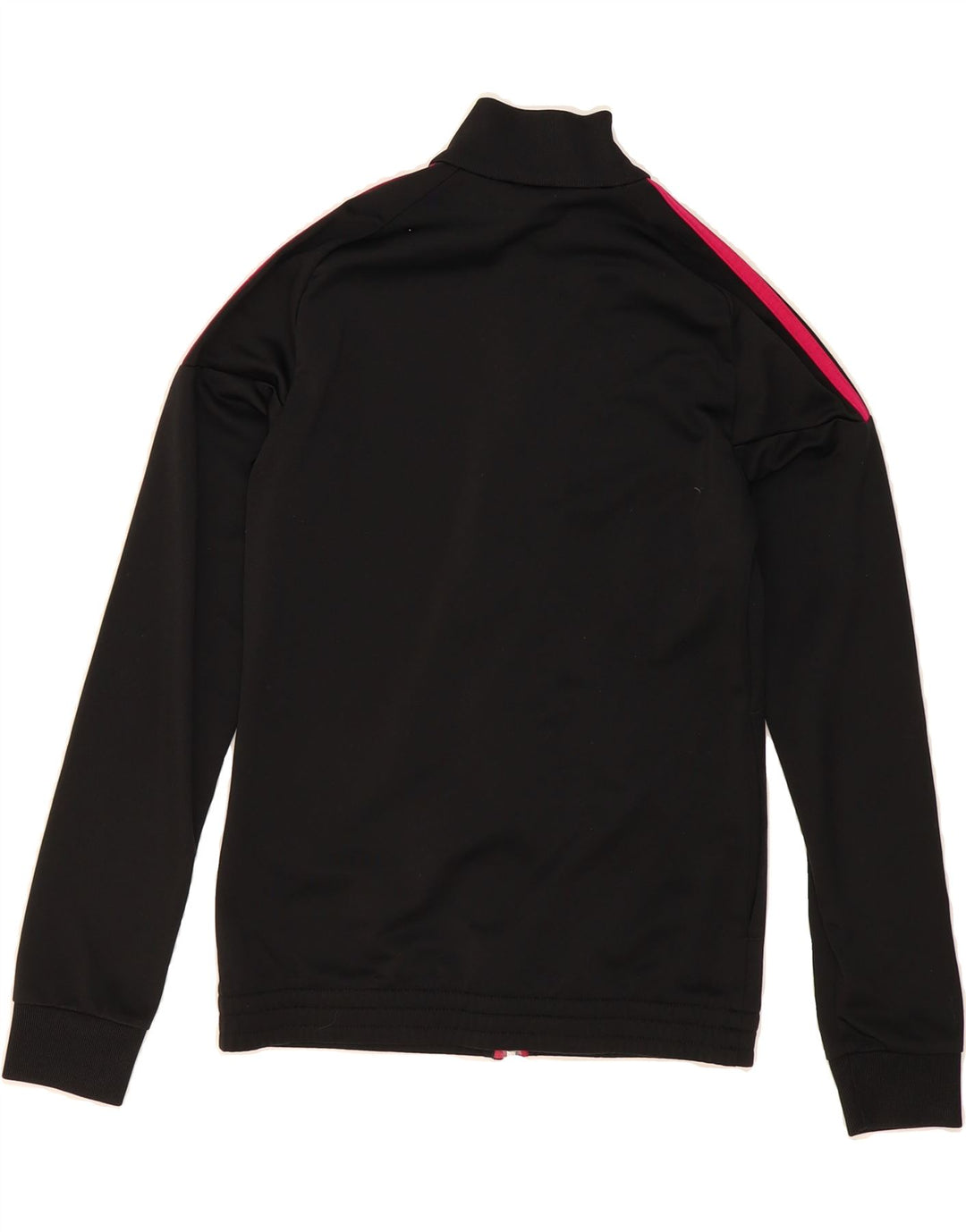 ADIDAS Girls Tracksuit Top Jacket 13-14 Years Black Vintage Adidas and Second-Hand Adidas from Messina Hembry 