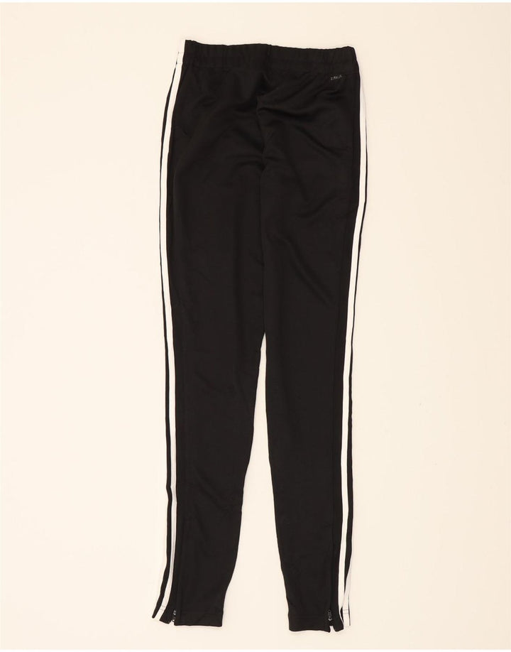 ADIDAS Womens Tracksuit Trousers UK 4/6 XS Black Polyester Vintage Adidas and Second-Hand Adidas from Messina Hembry 