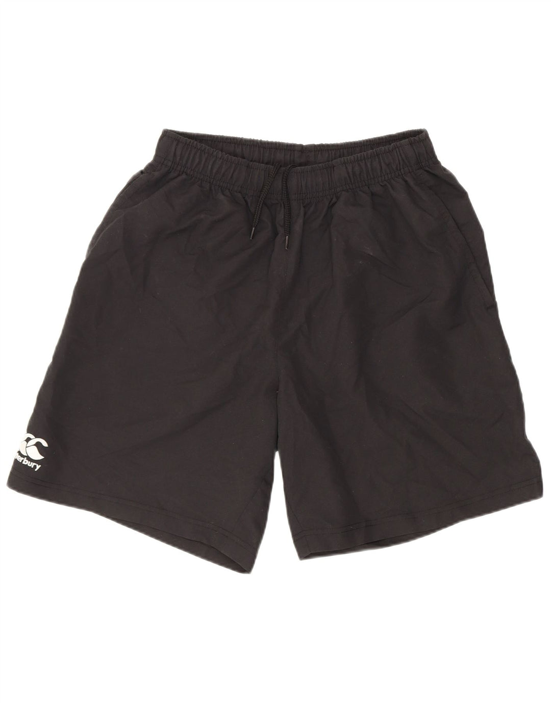 Canterbury Mens Sport Shorts Small Black Polyester