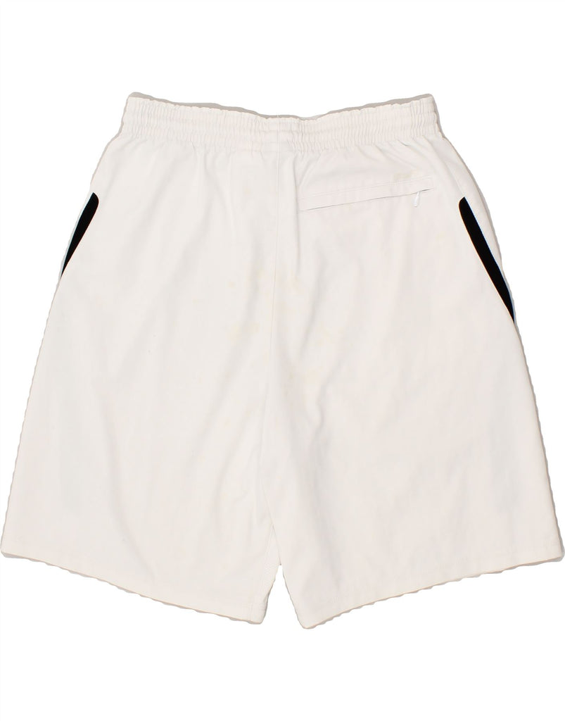 NIKE Mens Fit Dry Sport Shorts Medium White Polyester Vintage Nike and Second-Hand Nike from Messina Hembry 