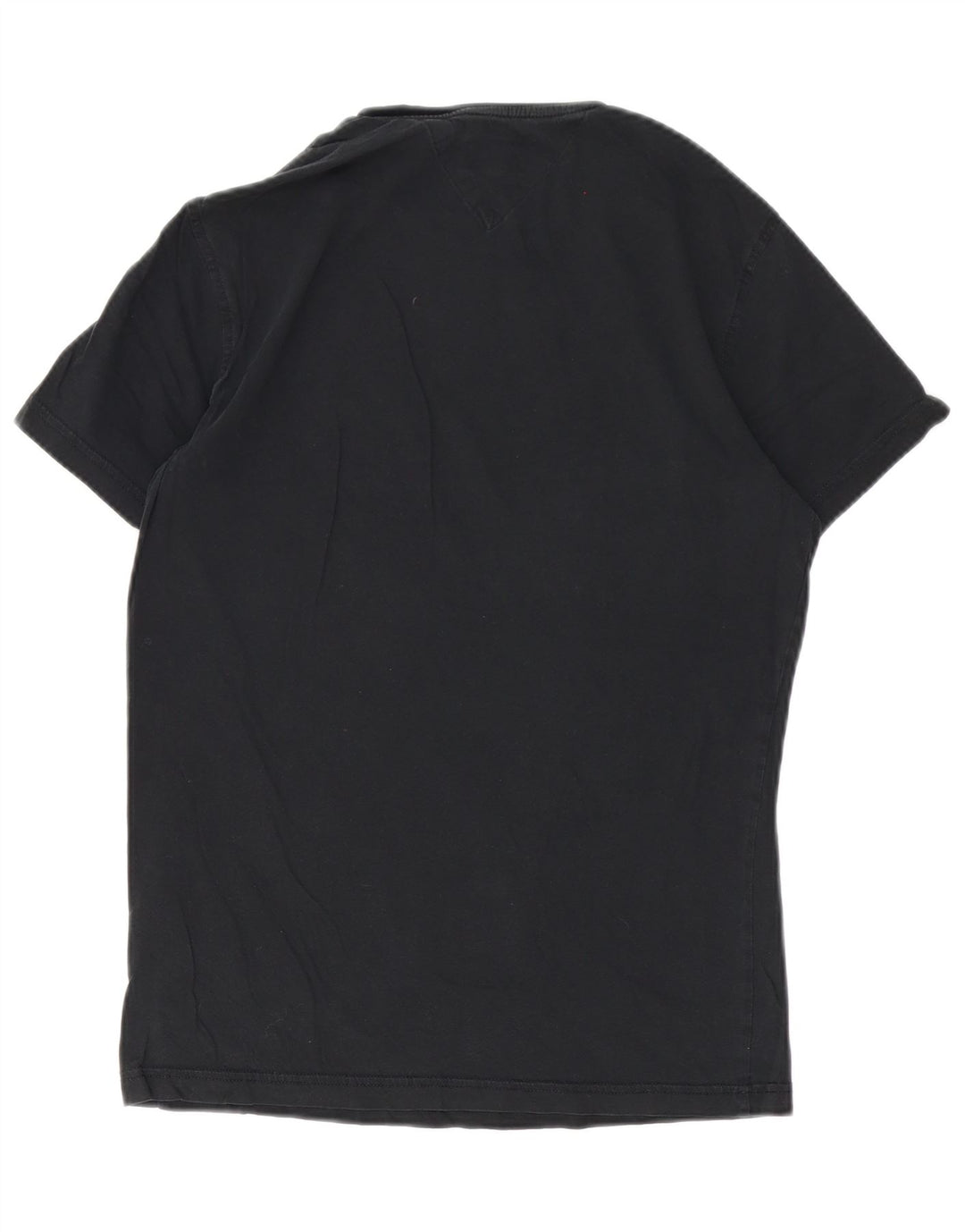 Tommy Hilfiger Mens T-Shirt Top Small Black Cotton