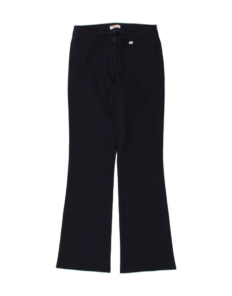 FLASH LIGHTS Womens Flare Casual Trousers W28 L31 Navy Blue Vintage Flash Lights and Second-Hand Flash Lights from Messina Hembry 