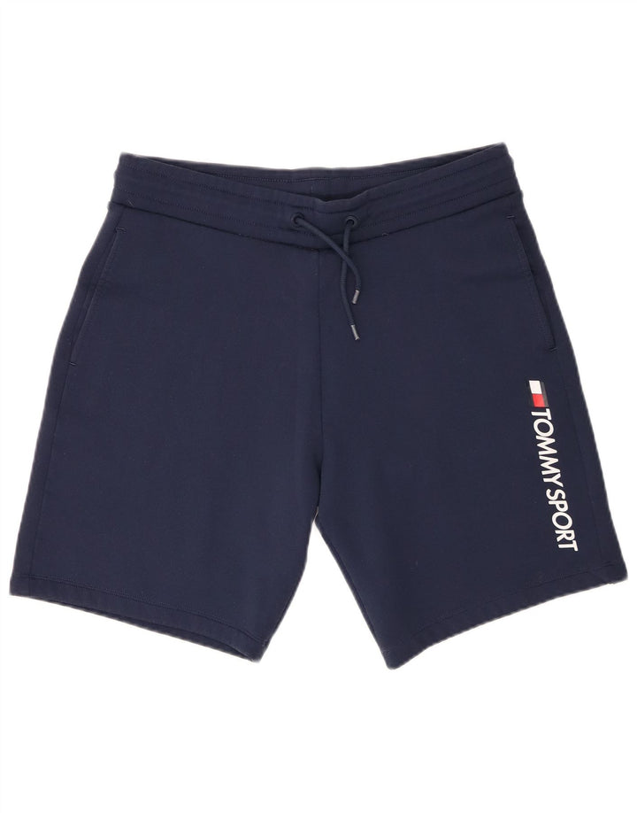 Tommy Hilfiger Mens Graphic Sport Shorts Medium Navy Blue