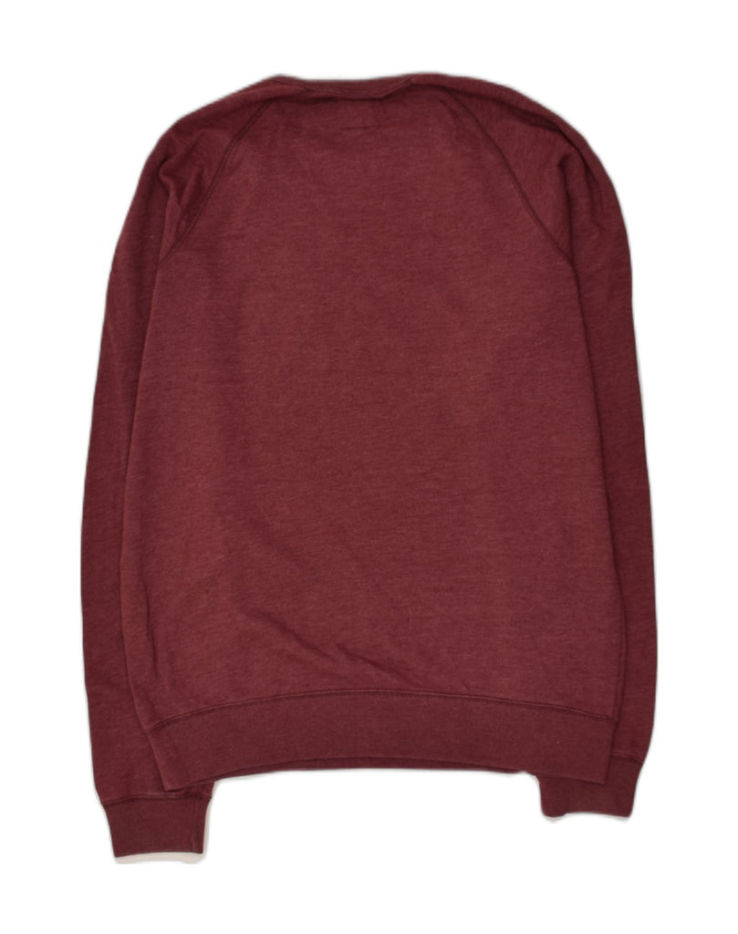 JACK WILLS Mens Sweatshirt Jumper Medium Maroon Cotton | Vintage Jack Wills | Thrift | Second-Hand Jack Wills | Used Clothing | Messina Hembry 