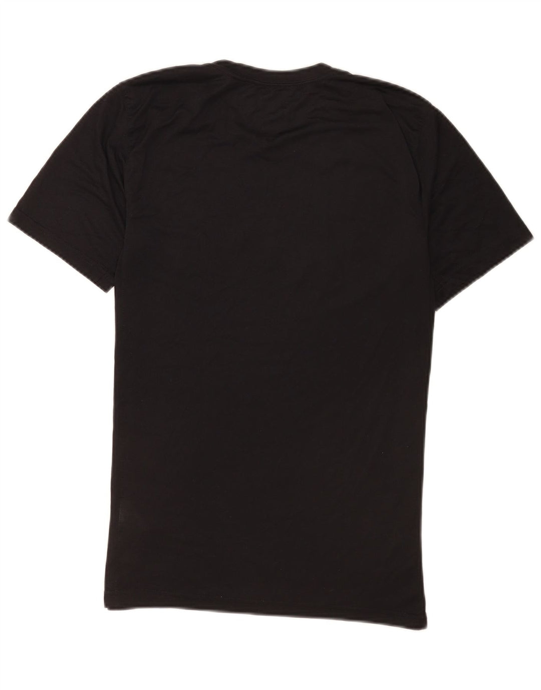 Nike Mens Dri Fit Graphic T-Shirt Top Small Black Polyester