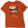 Nike Mens Dri Fit Graphic T-Shirt Top Medium Brown Cotton