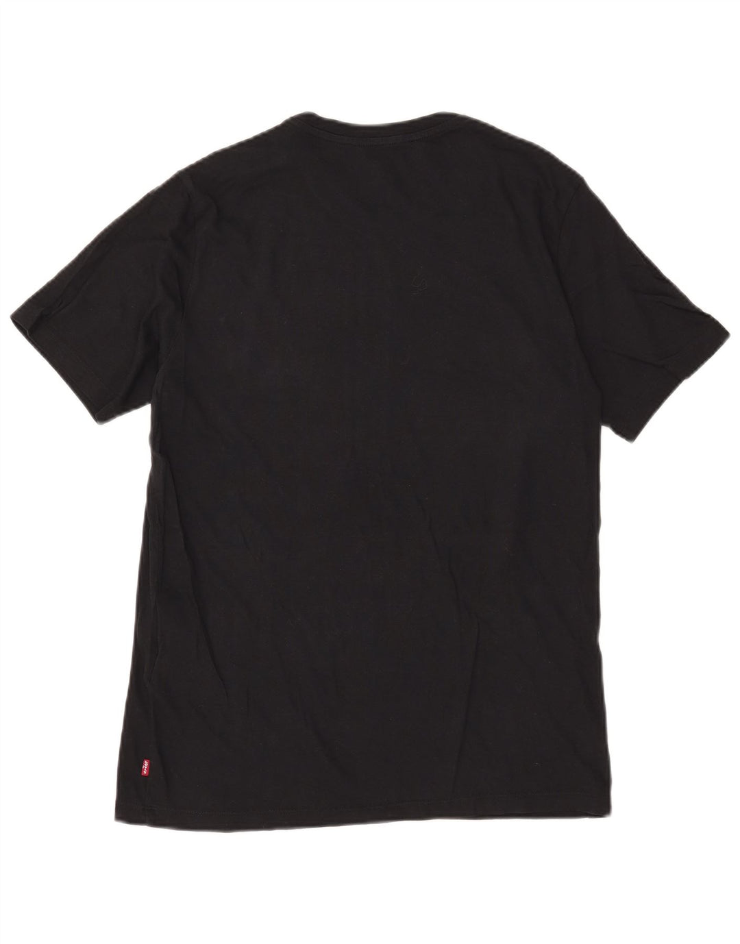 Levi's Mens Graphic T-Shirt Top Medium Black Cotton