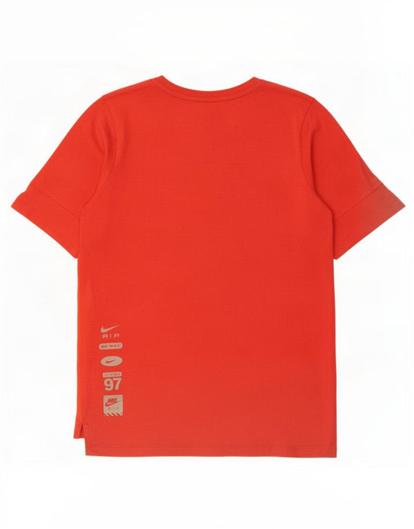 Nike Boys Graphic T-Shirt Top 13-14 Years XL Red Cotton