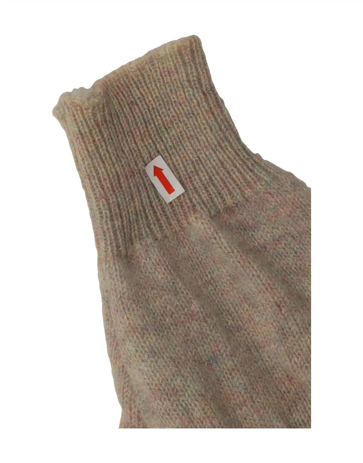 TRUSSARDI Womens Crew Neck Jumper Sweater UK 16 Large Beige Vintage Trussardi and Second-Hand Trussardi from Messina Hembry 