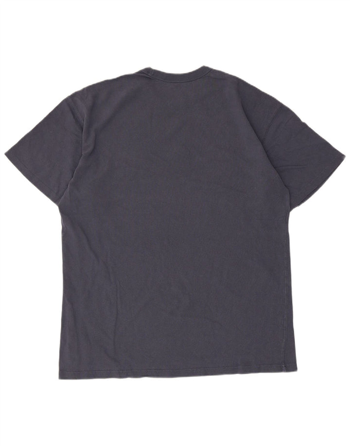 Nike Mens Loose Fit T-Shirt Top Medium Navy Blue Cotton