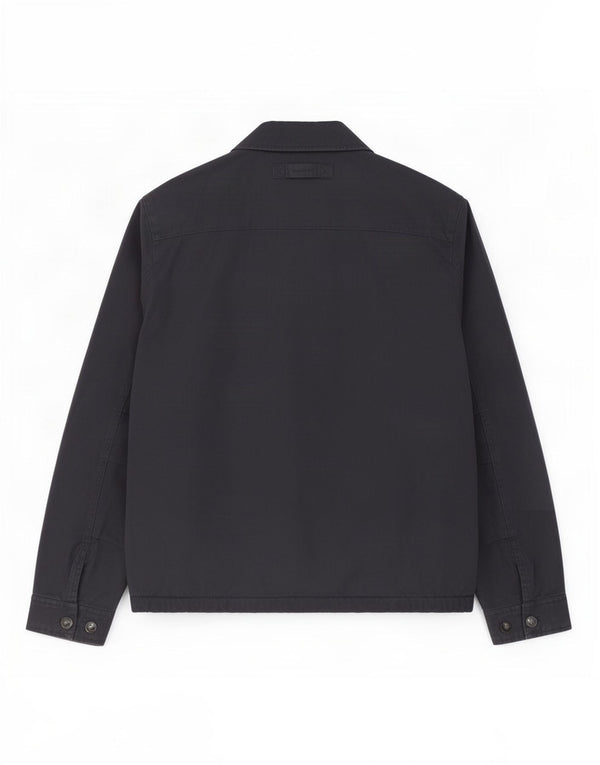 Gant Mens Bomber Jacket UK 40 Large Navy Blue Cotton