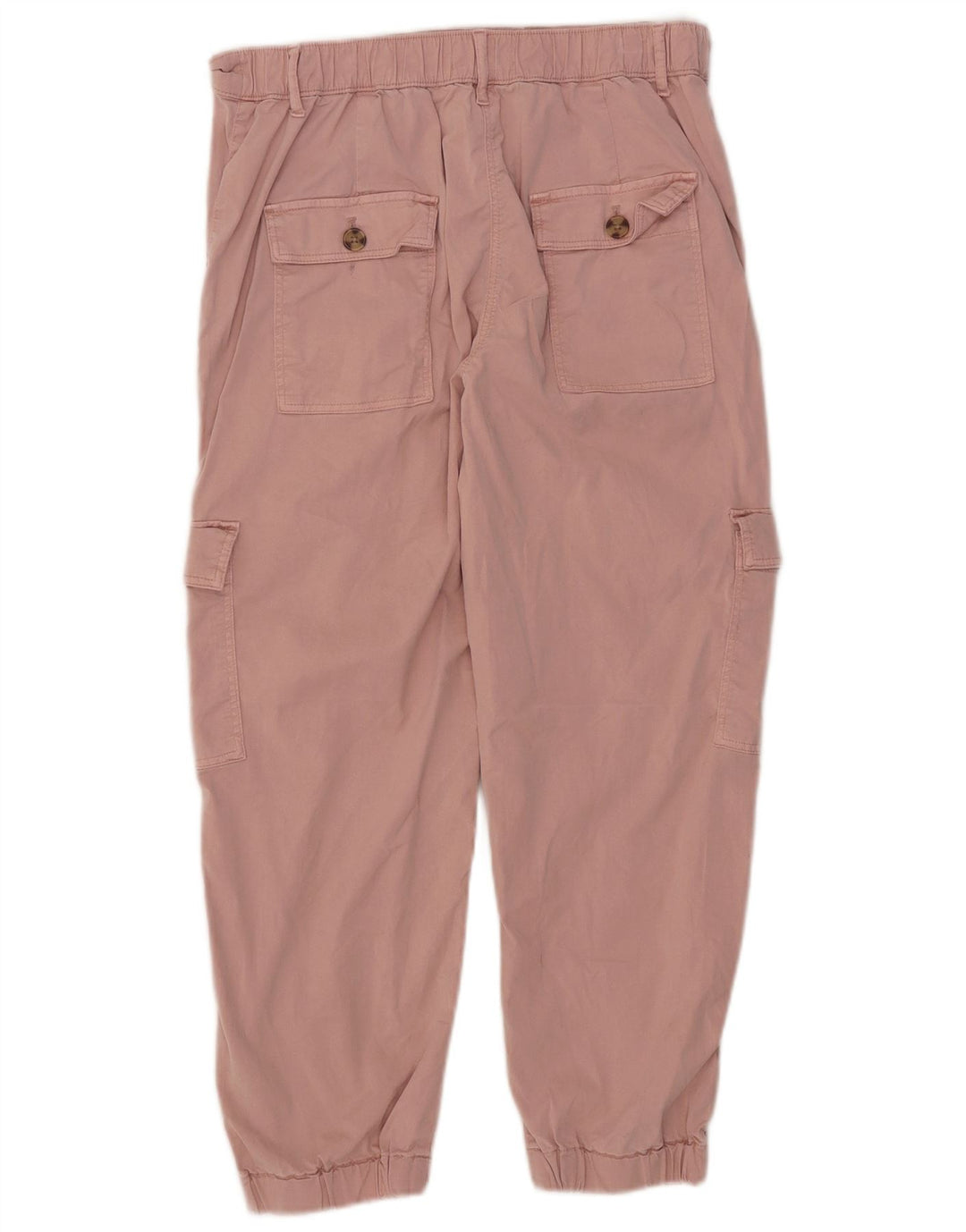 Marks & Spencer Mens Joggers Cargo Trousers UK 12 Medium W32 L24 Pink