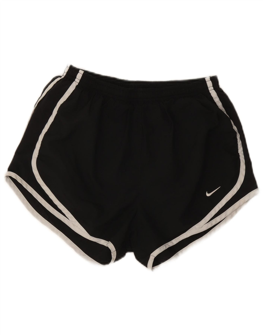NIKE Womens Dri Fit Sport Shorts UK 10 Small  Black
