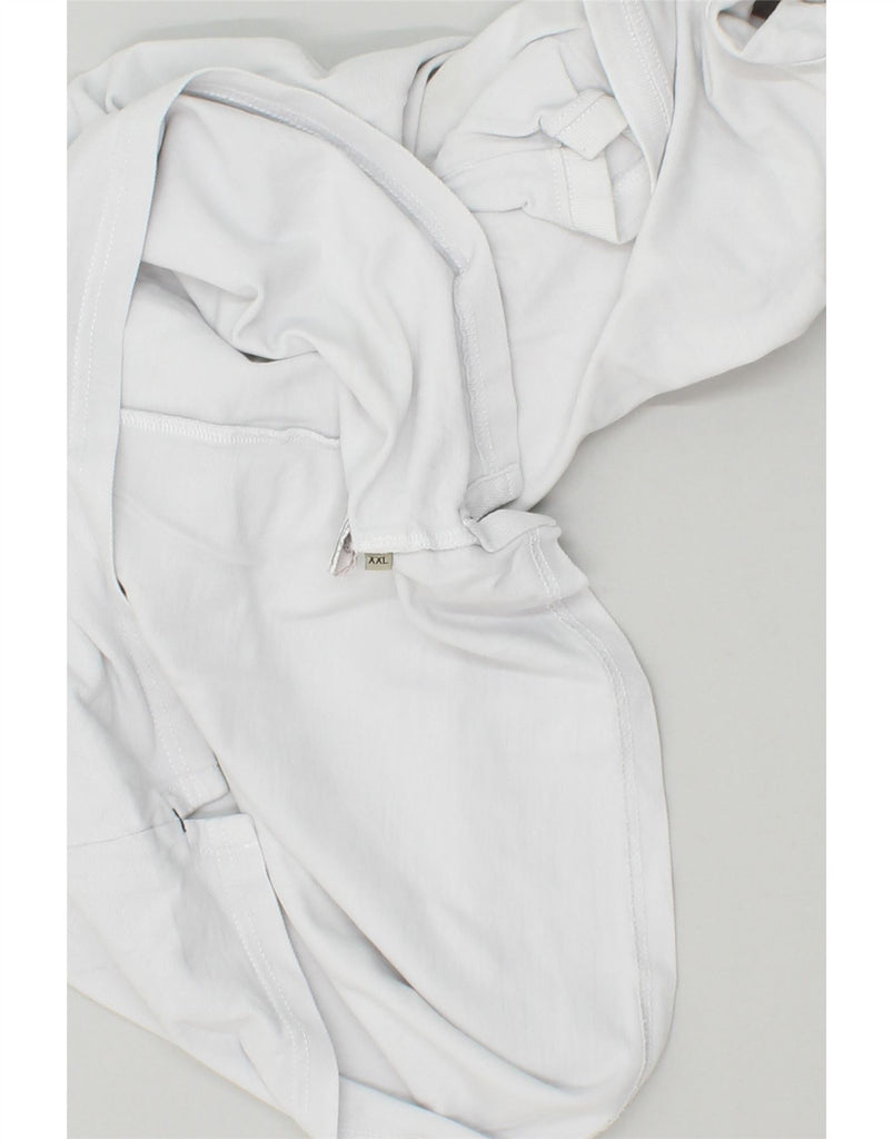 NAPAPIJRI Mens Polo Shirt 2XL Off White Cotton | Vintage Napapijri | Thrift | Second-Hand Napapijri | Used Clothing | Messina Hembry 