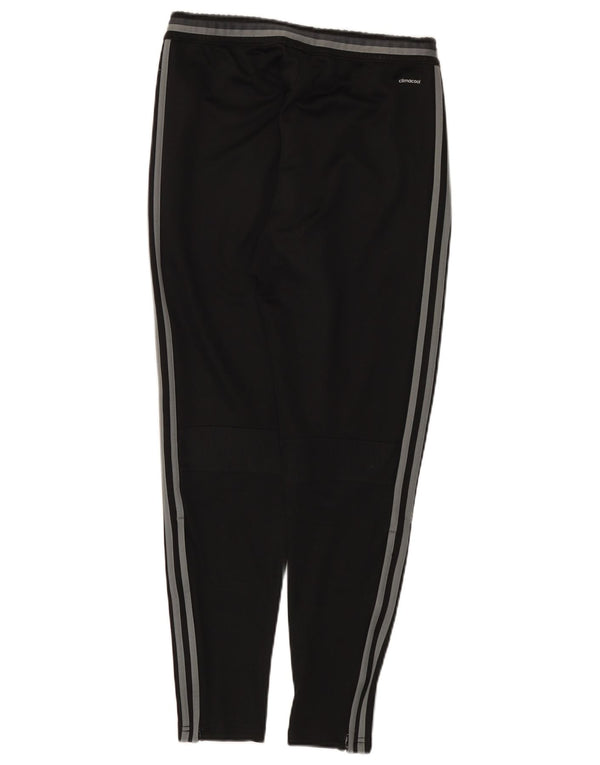Adidas Mens Climacool Graphic Tracksuit Trousers Small Black Polyester