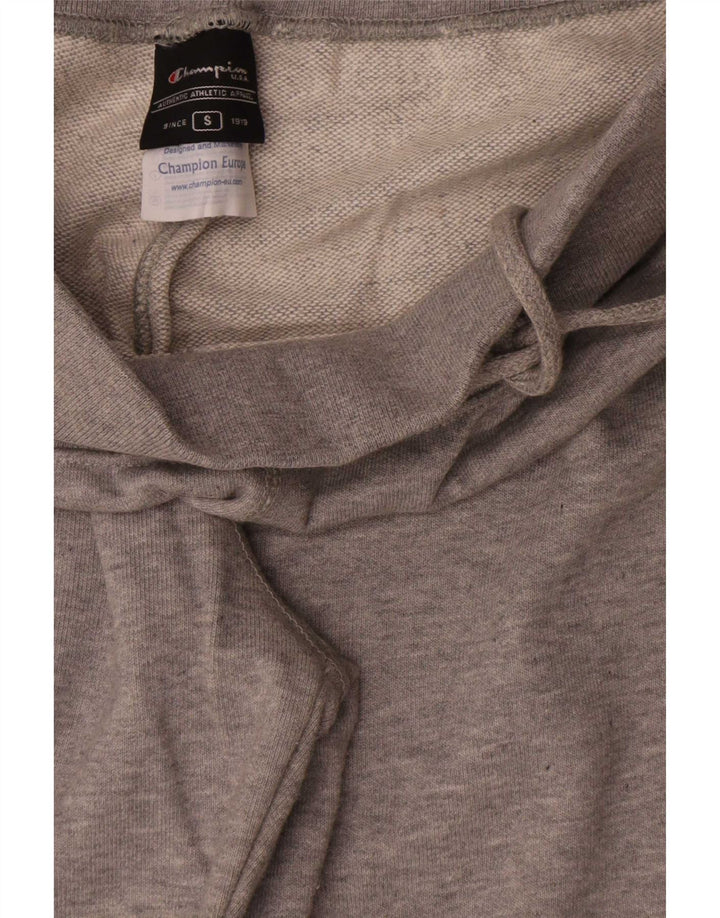 Champion Womens Tracksuit Trousers UK 10 Small Grey Cotton