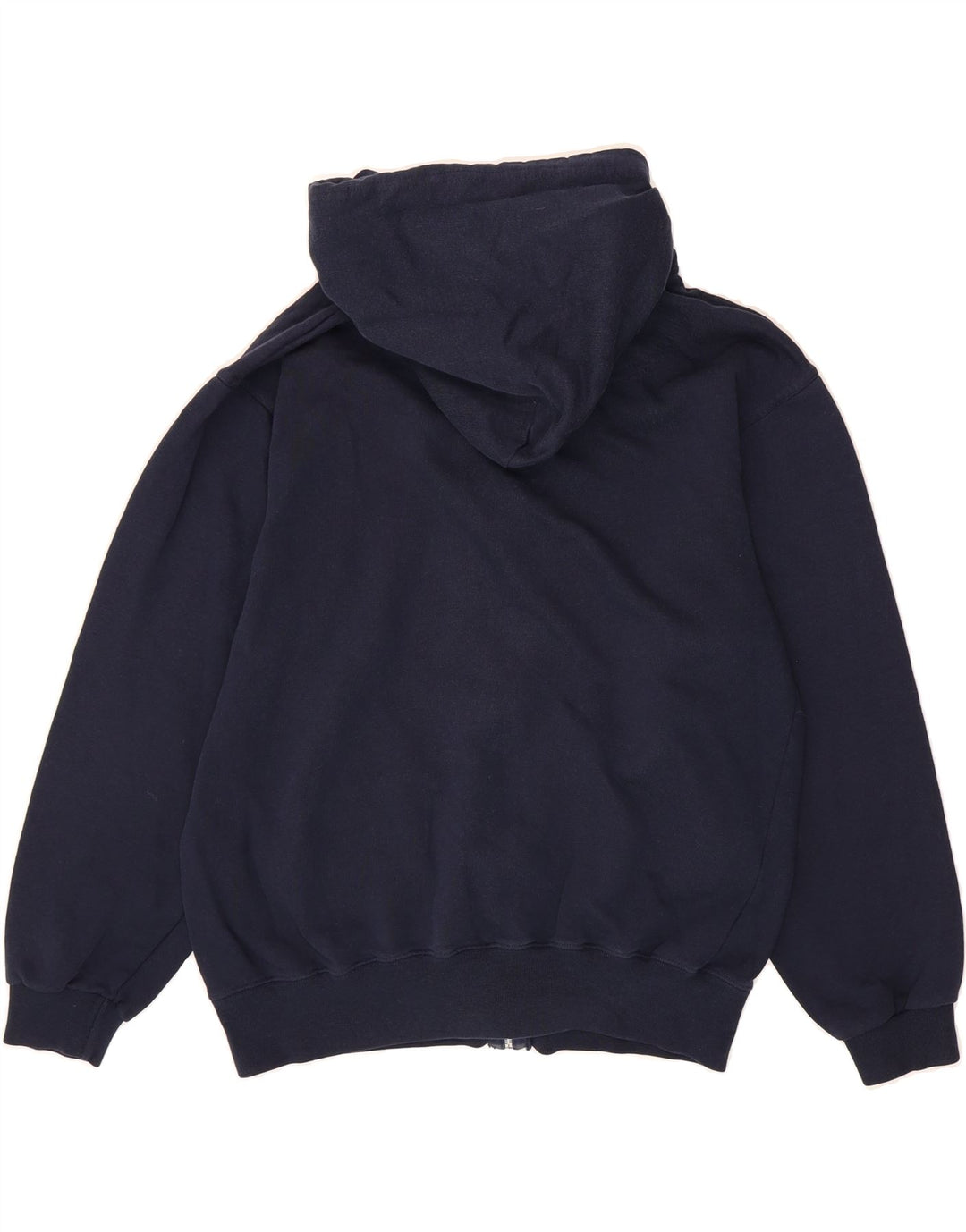 CHAMPION Mens Zip Hoodie Sweater Small Navy Blue Cotton Vintage Champion and Second-Hand Champion from Messina Hembry 