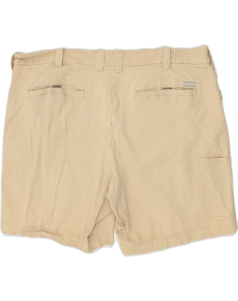 COLUMBIA Mens Chino Shorts W40 XL Beige Cotton | Vintage Columbia | Thrift | Second-Hand Columbia | Used Clothing | Messina Hembry 