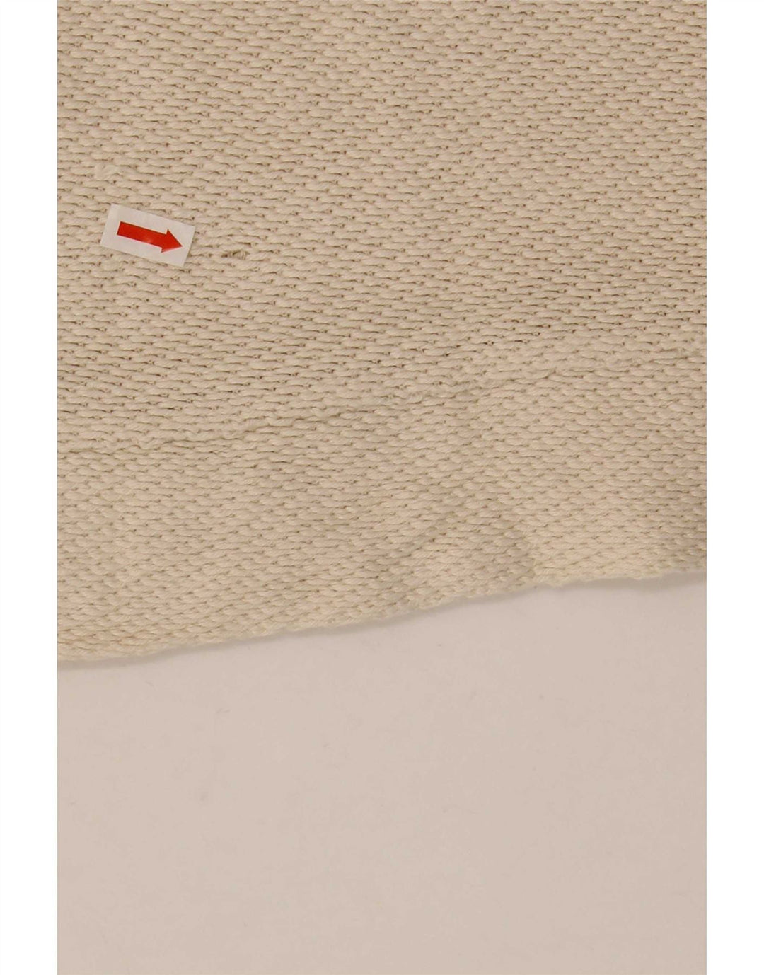 Zara Mens Vest Tank Top Medium Off White Cotton