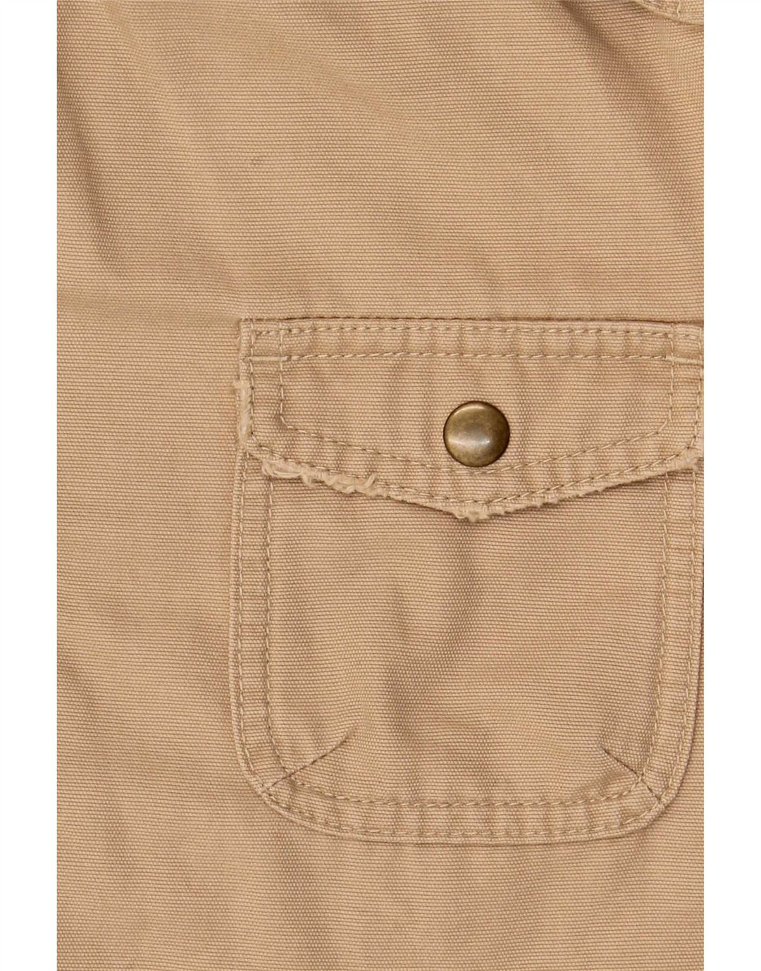 Marks & Spencer Womens Hooded Oversized Parka Jacket UK 10 Small Beige