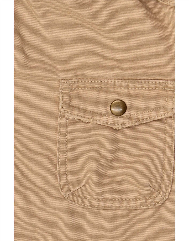 Marks & Spencer Womens Hooded Oversized Parka Jacket UK 10 Small Beige