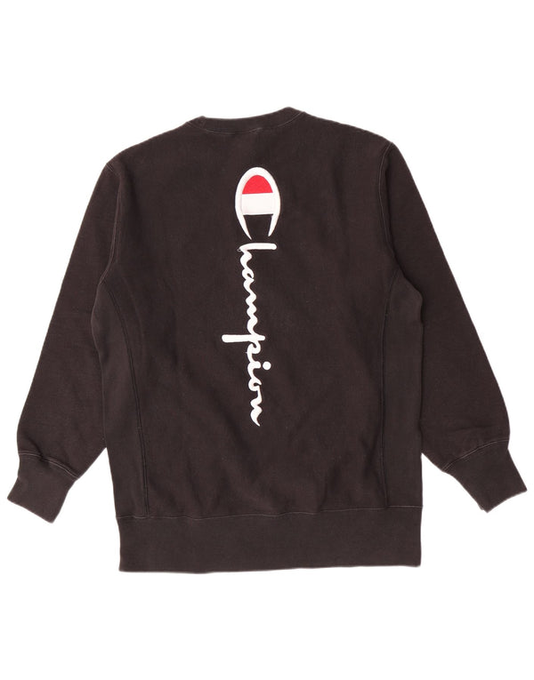 Champion Womens Sweatshirt Jumper UK 20 2XL Black