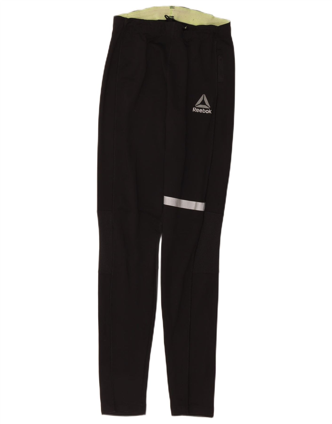 REEBOK Womens Leggings UK 12 Medium Black