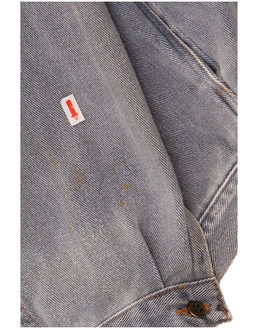 LAURA BIAGIOTTI Womens Denim Jacket UK 16 Large Blue